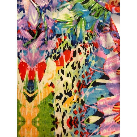 Alexia Admor Cold Shoulder Shift Dress Size Medium - Picture 6 of 6